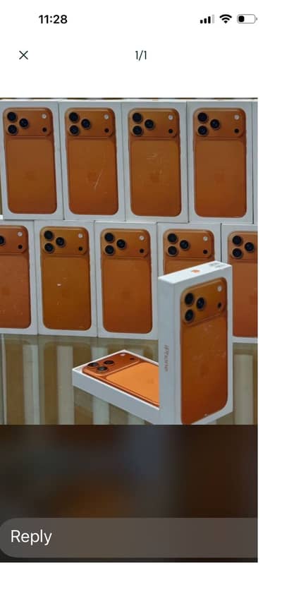 17PM 256 orange colour jv lock