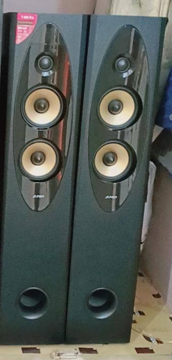 f&d t60x pro tower speaker just box open hai