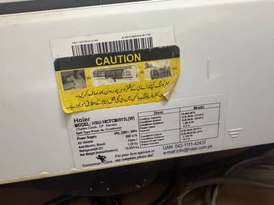 Haier 1.5 Tn Split AC
