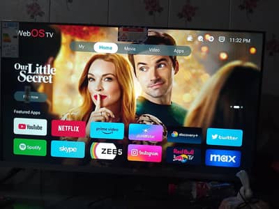 Japan Technology webostv 43"inch  + 1year warranty