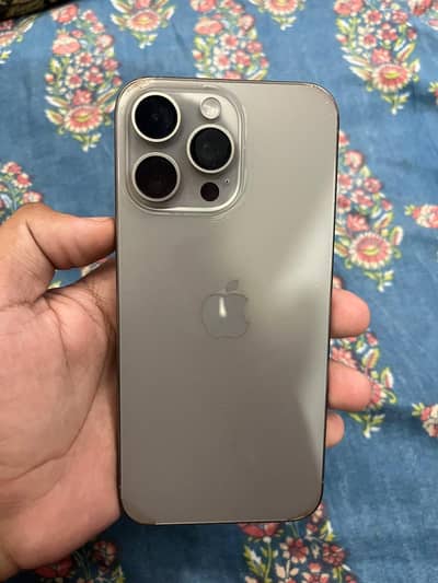 iPhone 15 Pro Max Natural Titanium 256gb JV