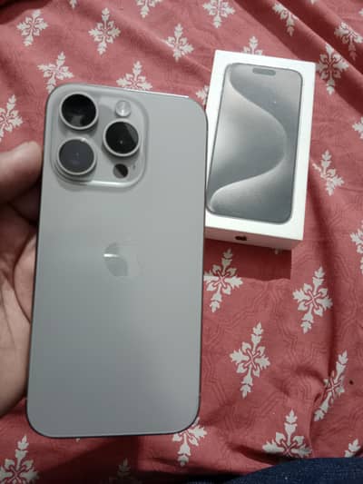Iphone 15 Pro JV 256GB NATRUAL TITANIUM