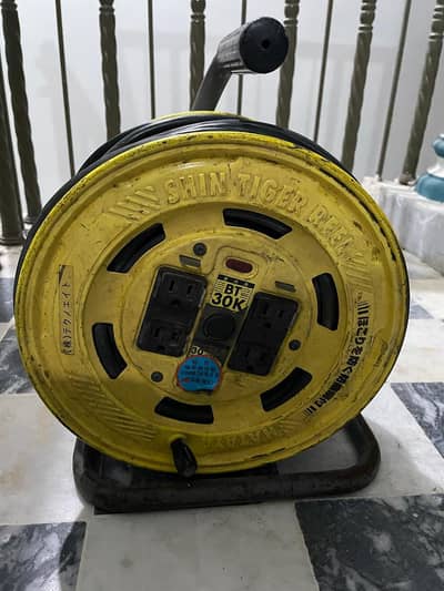 Heavy machinery extension cable with fuse  Made in Japan