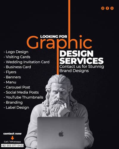 All type of Graphic designing services available Starting from 200