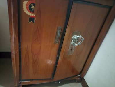 Queen size bed and Dressing table for sale and iron stand for sale