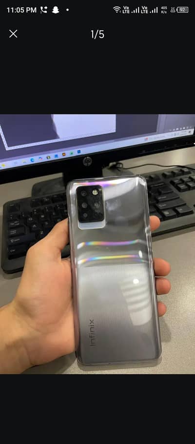 Infinix note 10 pro  6gb 128gb