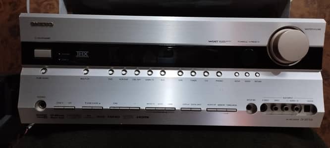 ONKYO TX SR 706  DOLBY TRUE HD DTS HD MASTER AUDIO  AV AMPLIFIER