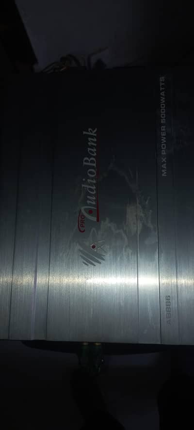 amp woofer and speaker