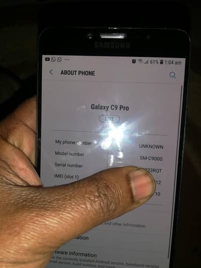 Samsung galaxy C9 pro