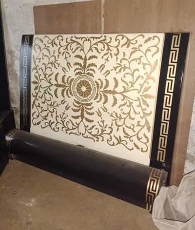 king size double bed with side tables