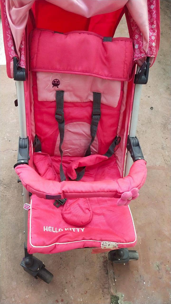 hello kitty pram 2