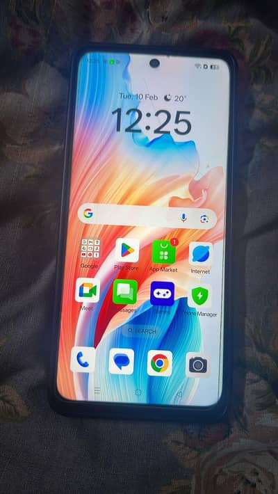 oppo A58 8+8=16gb 128gb  set or box  just glass chnge