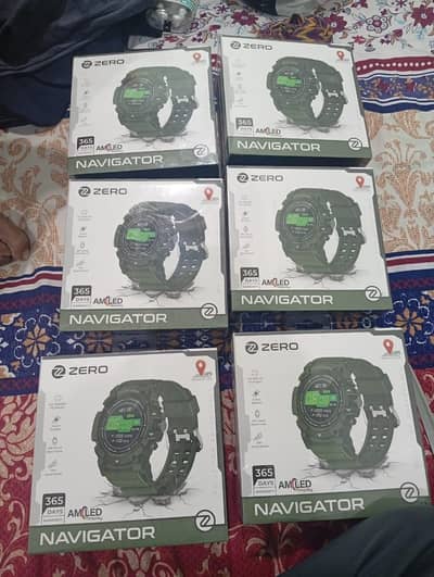zero navigator smart watch box pack, price little bit negotiable