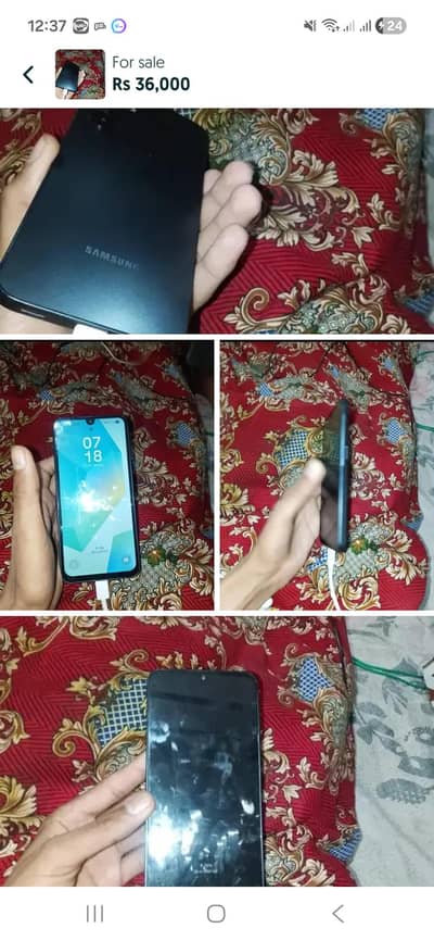 Samsung mobile A16 Ram 8/256