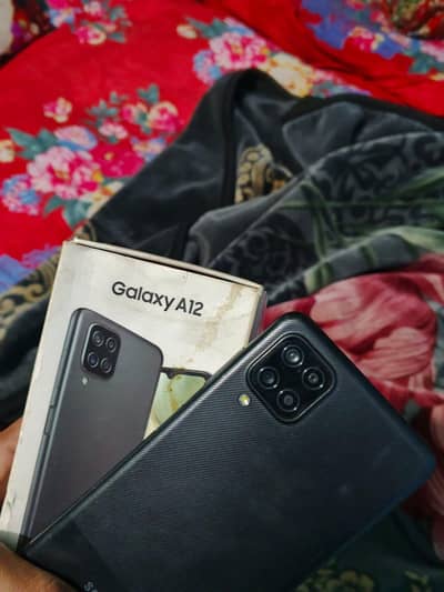Samsung a12 with box