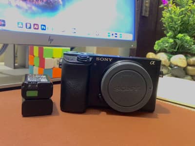 Sony a6400 body with box & 3 batteries