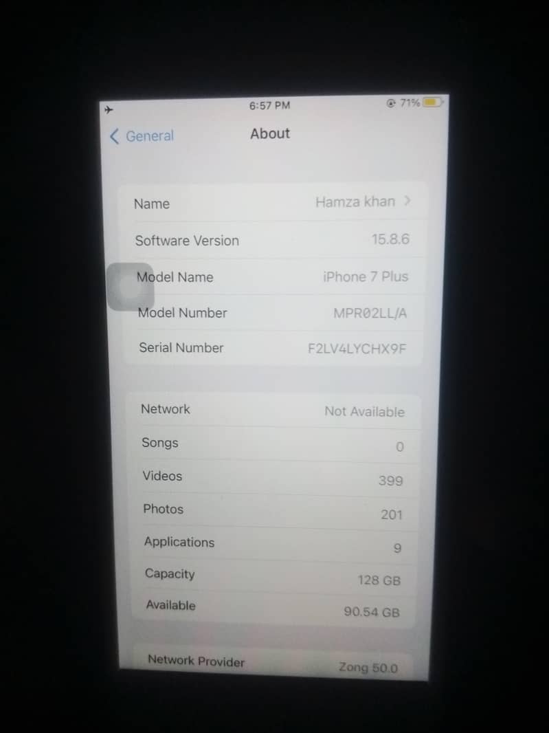 Apple Iphone 7plus 2