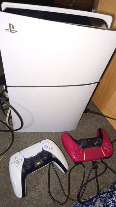PS5 Digital Edition – A1 Condition – 2 Original Controllers – Lahore