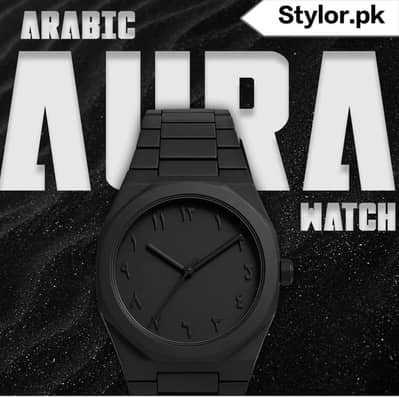 Black Aura Stylish Watch | 1 @ 799 | 2 @ 1500 | Home Delivery