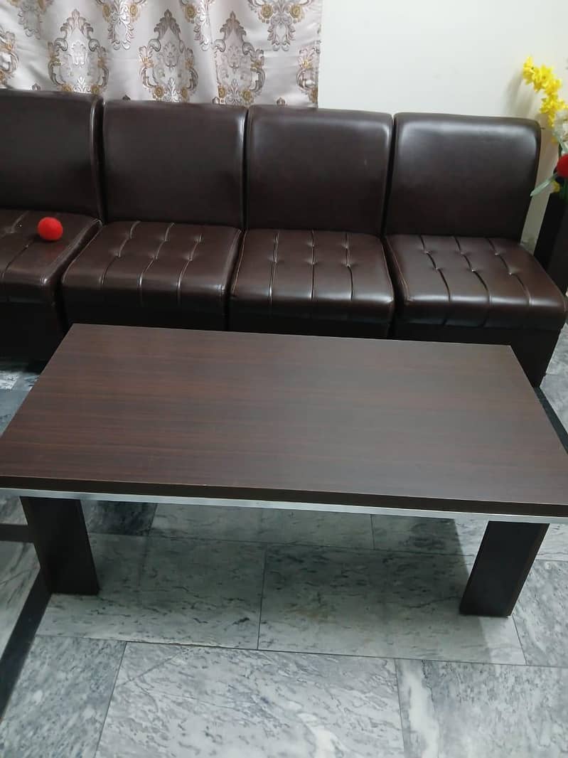 Office Sofa & Table 0