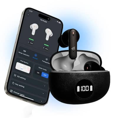 Tech Hunk Flex TH Flex Earbuds ANC ENC Software Buds