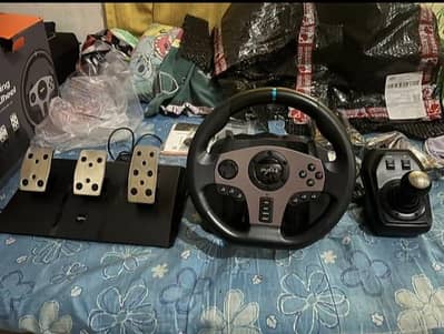 PXN v9 steering wheel gaming Racing wheel Xbox one playstation PC