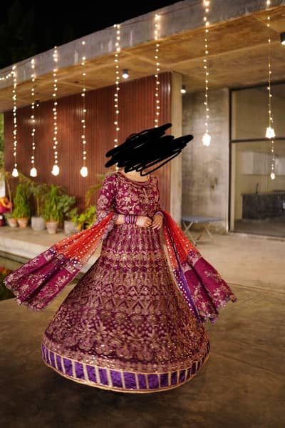 Afrozeh ghagra choli