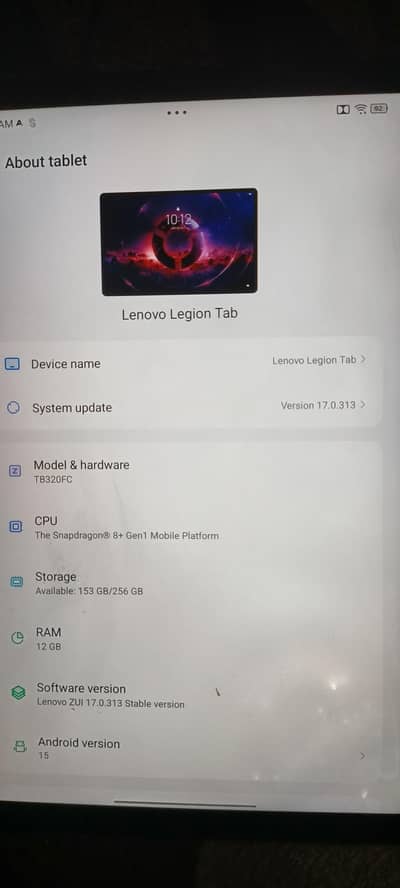 Lenovo legion tab