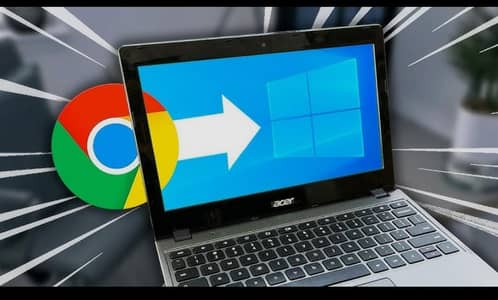 installation window in Chromebook
