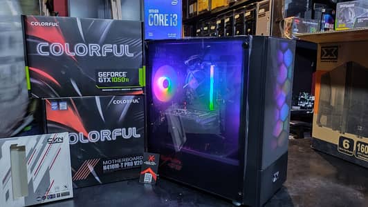 Core i3 10 Gen 8gb Ram GTX 1050ti condition 10/10 All pc