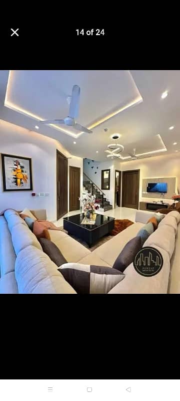 urgent for rent 5 Marla furnished house in bb block bahria town