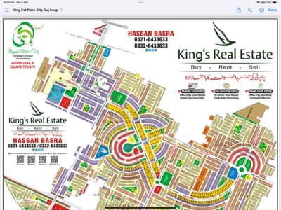 Residential Plot For Sale Is Readily Available In Prime Location Of Palm City Housing Scheme