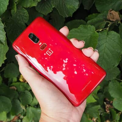 one plus 6 red colour  for sale new condition need money