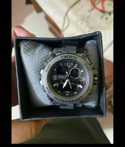 T. worth dual time watch from  USA