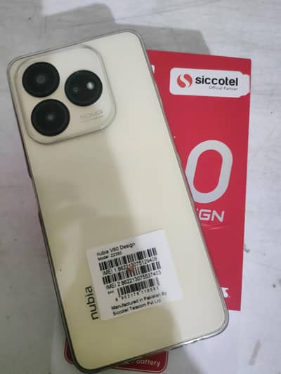 new Nubia v60 design