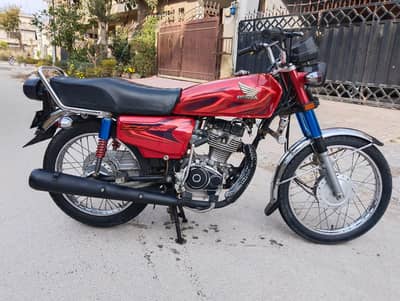 Honda CG125 Model 2021/22 Register All Punjab Documents Complete