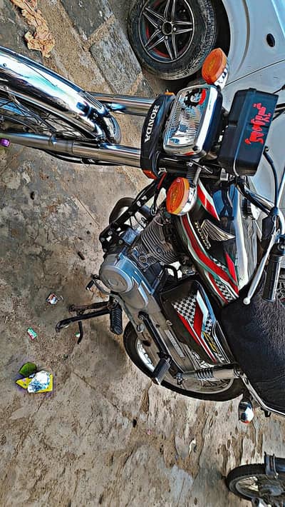 Honda CG125 2024 model unregistered applied for