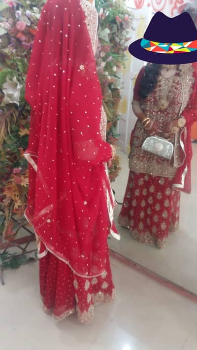 Bridal lengha handmade for sale