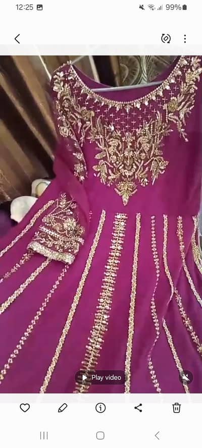 New Full flaired Maxy with full flaired Lehenga
