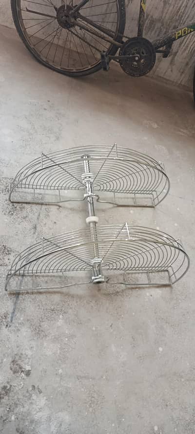 Brand New 180° Half-Moon Kitchen Corner Carousel - Unused