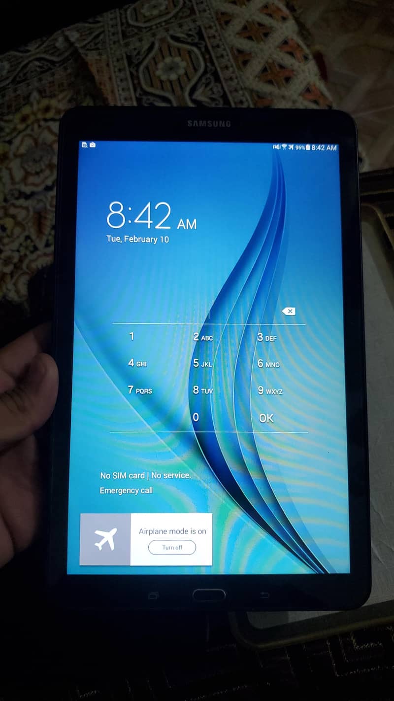Samsung Tab E 0
