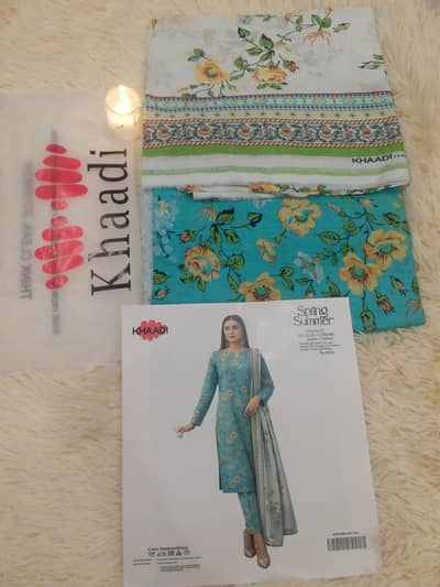 100% Original 3pc lawn suit