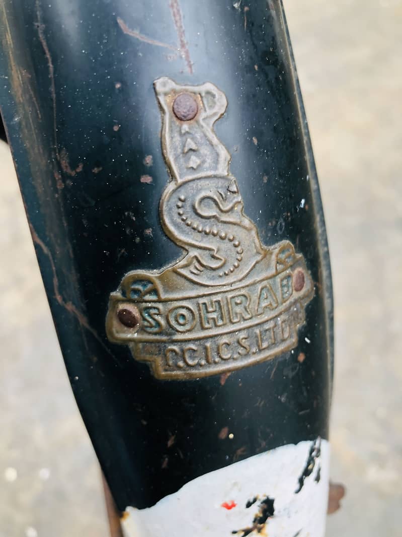 سہراب کی سائیکل بلکل ٹھیک ٹھاک حالت میں خریدیں اور چلائیں 8