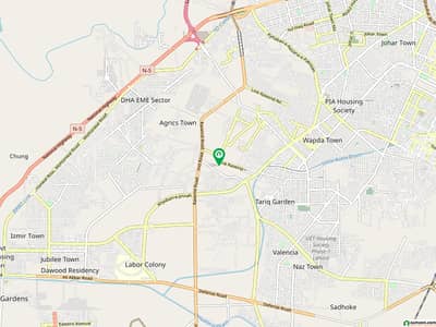 1 Kanal Residential Plot In Punjab University Employees Society Of Lahore Is Available For sale