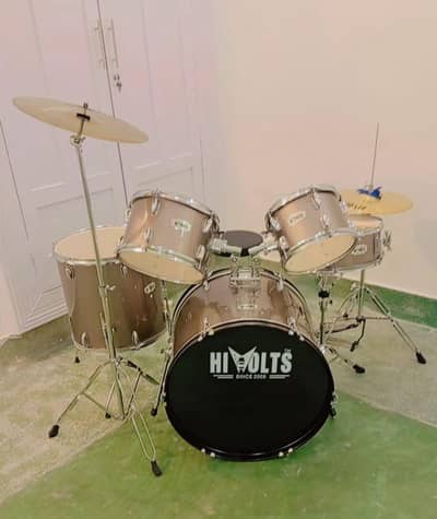 Hi Volts Acoustic Drum Set Brand New Box Pack