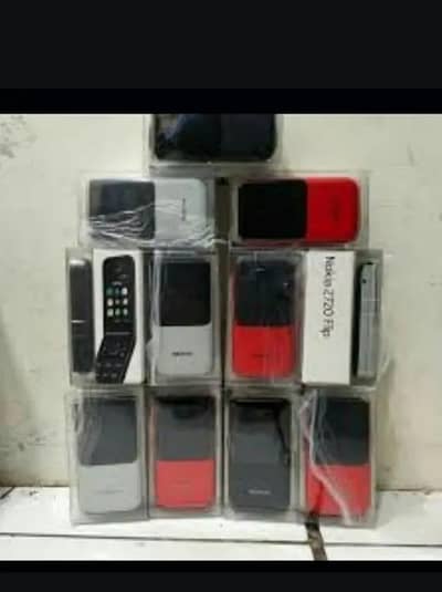 Nokia 2720flip dual sim box pack