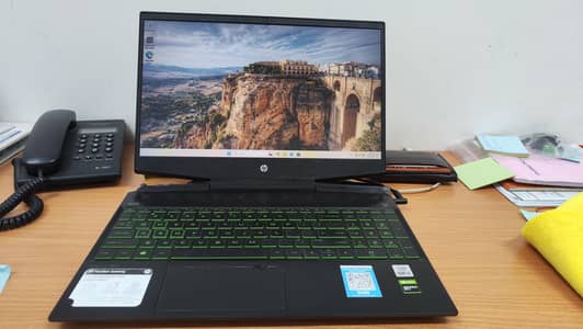 HP pavilion 15, gaming laptop with Nvidia GTX 1650