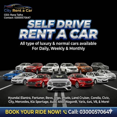 Car Rental Services - Rent a Car - Self Car Rental Booking Available