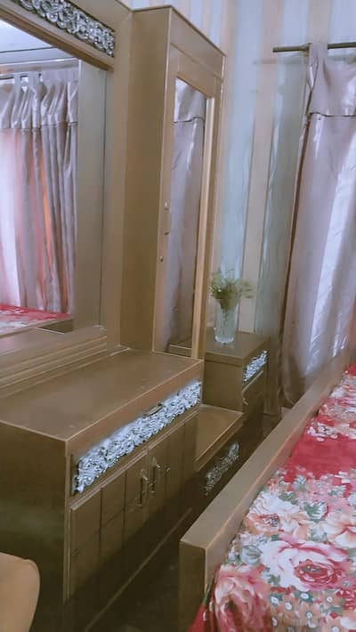 bed dressing table side table urgent sale only serious buyers contact