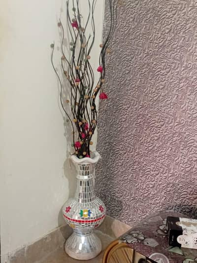 Golden /silver Artificial Flowers Vase